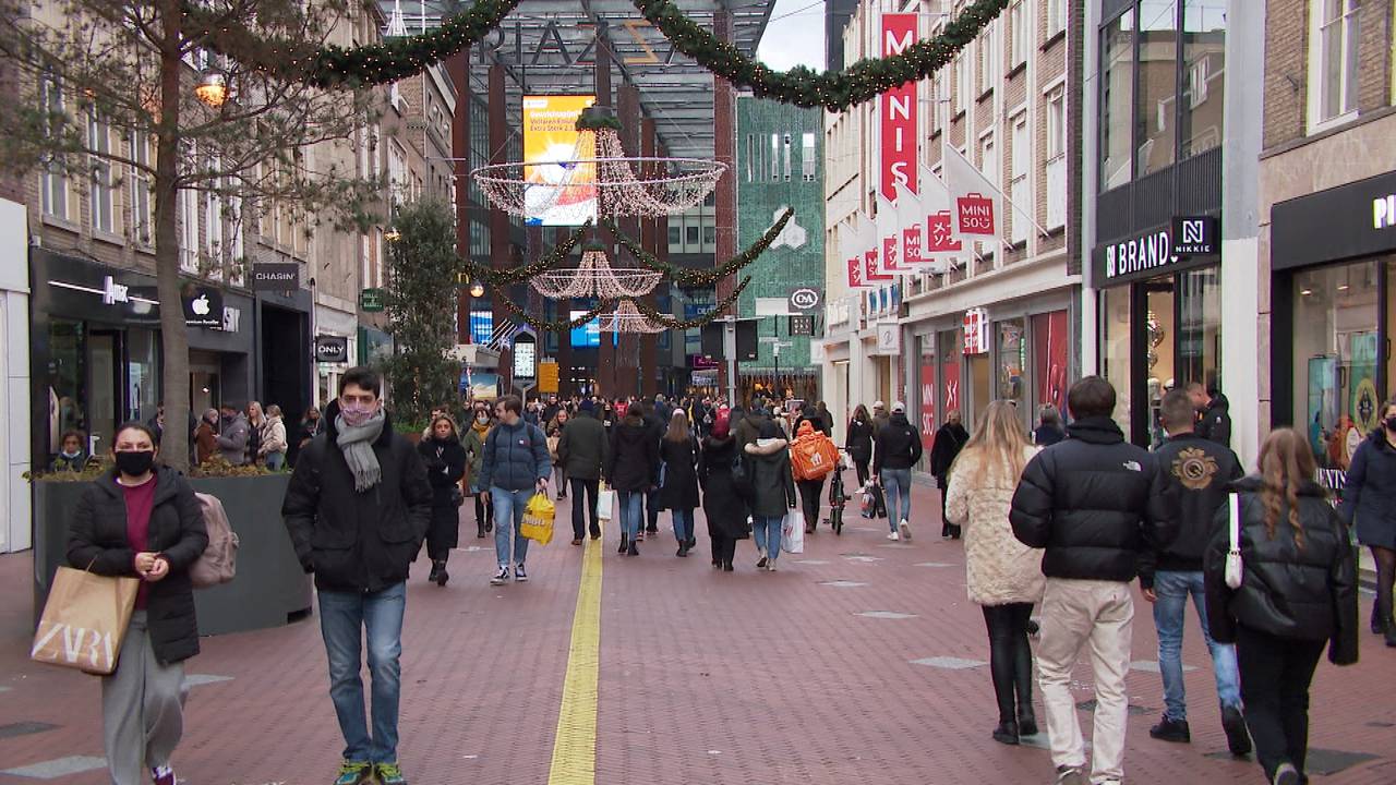 Drukte valt zaterdagmiddag mee in de binnenstad.