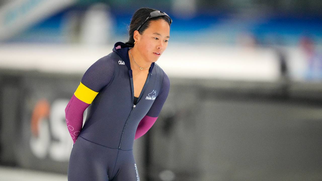 Ju-Lin de Visser tijdens een training (foto: Douwe Bijlsma/Orange Pictures).