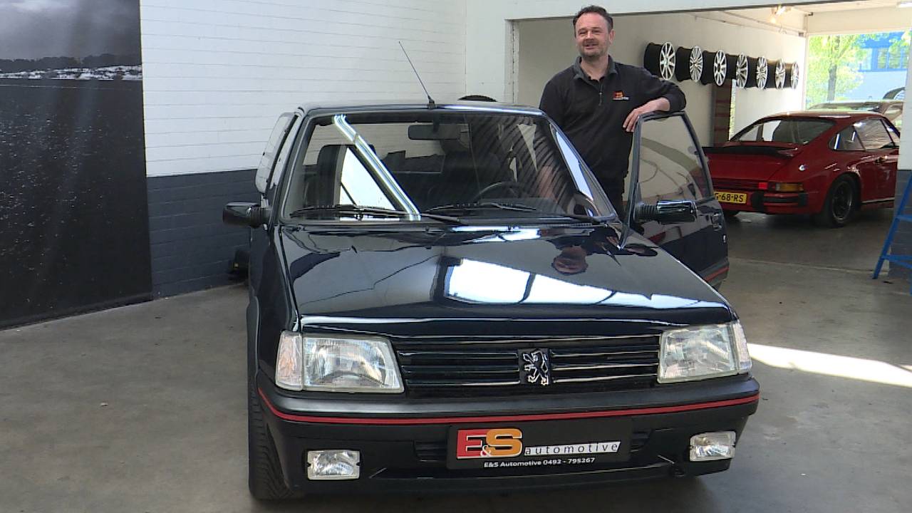 Een Peugeot 205 is veel geld waard