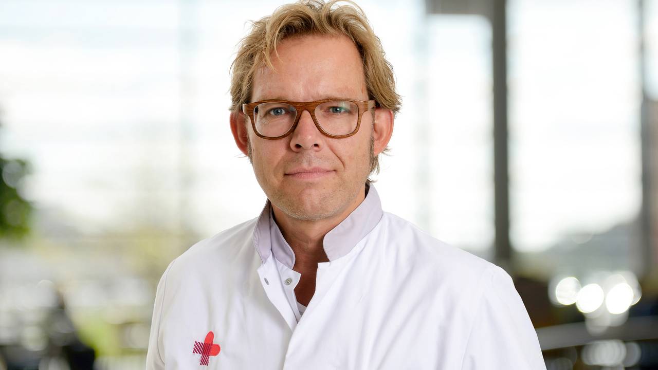 Peter de Jager, intensivist bij het Jeroen Bosch Ziekenhuis