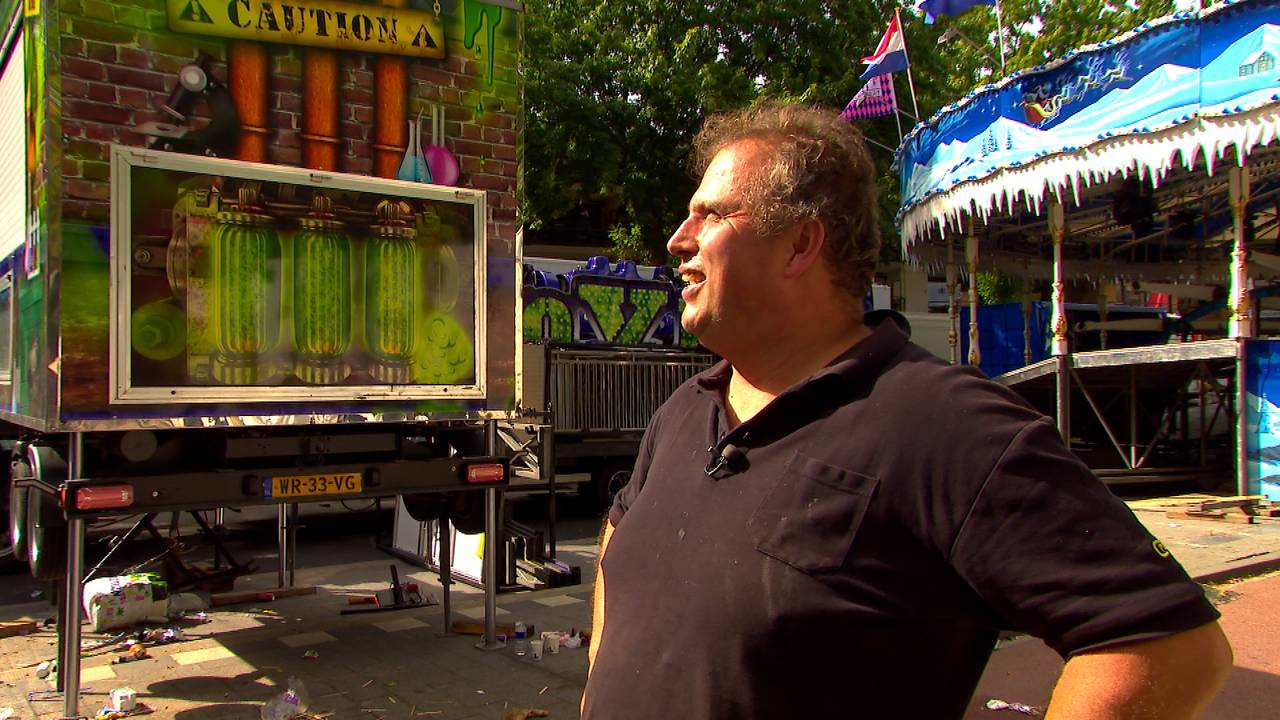 Kermisexploitant Niek Moonen. (foto: Omroep Brabant)