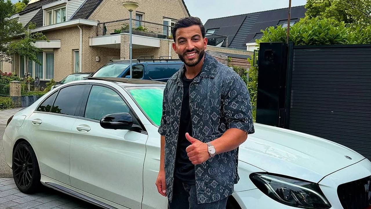 De in beslag genomen auto (Foto: Instagram).