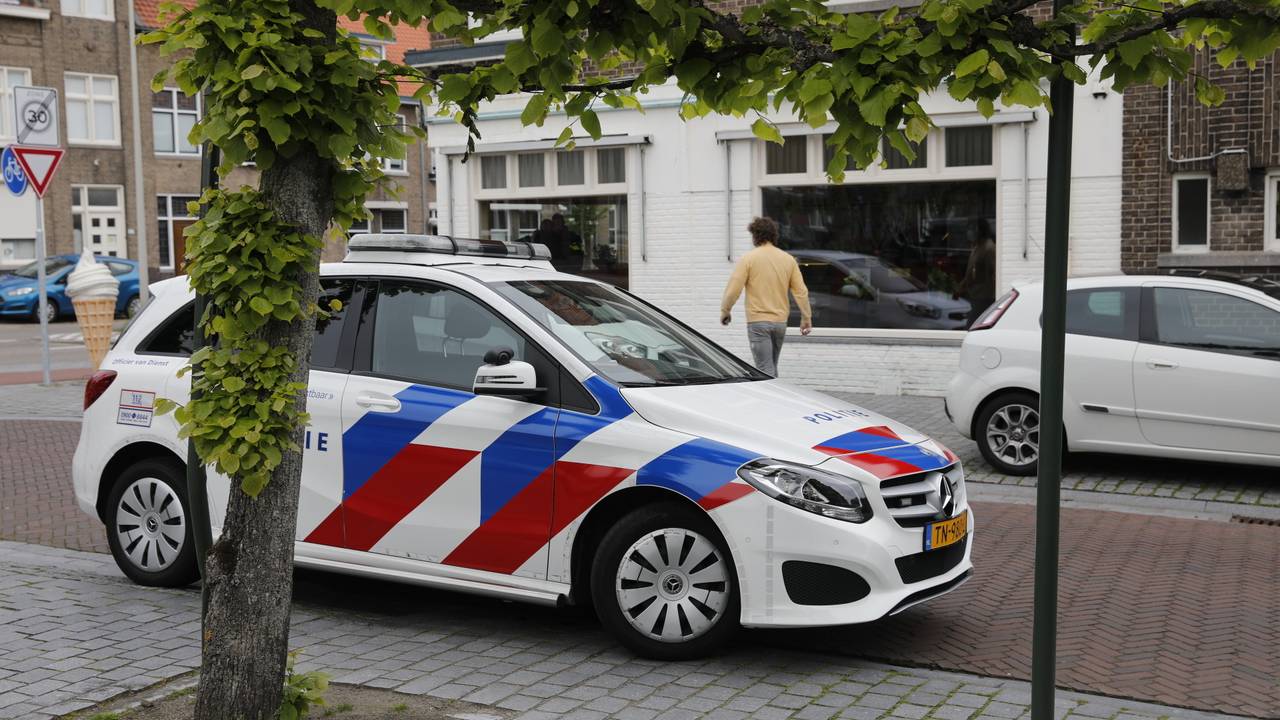 Overval op cafetaria in Bergen op Zoom (foto: Christian Traets/SQ Vision Mediaprodukties).