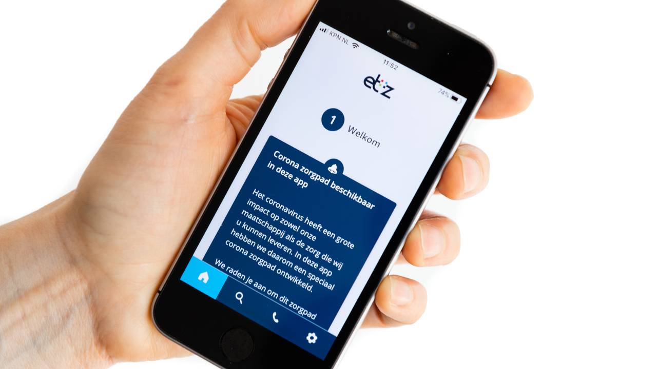Het ETZ kwam ook al met een corona-app