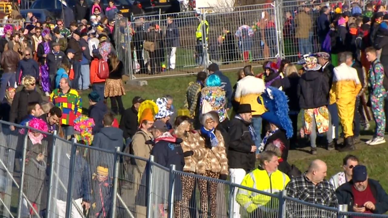 Publiek bij de Metworstrennen.