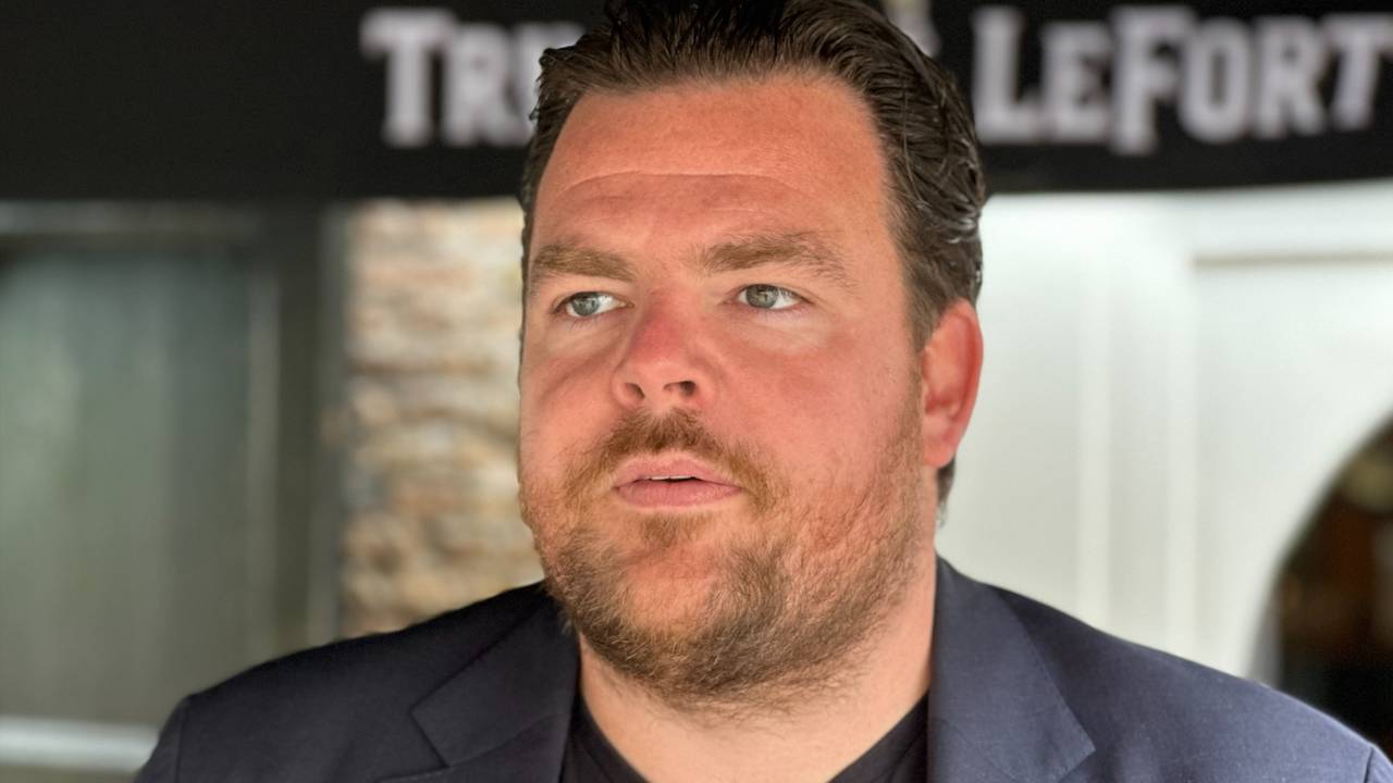 Johan de Vos van café Boerke Verschuren (foto: Ronald Sträter).