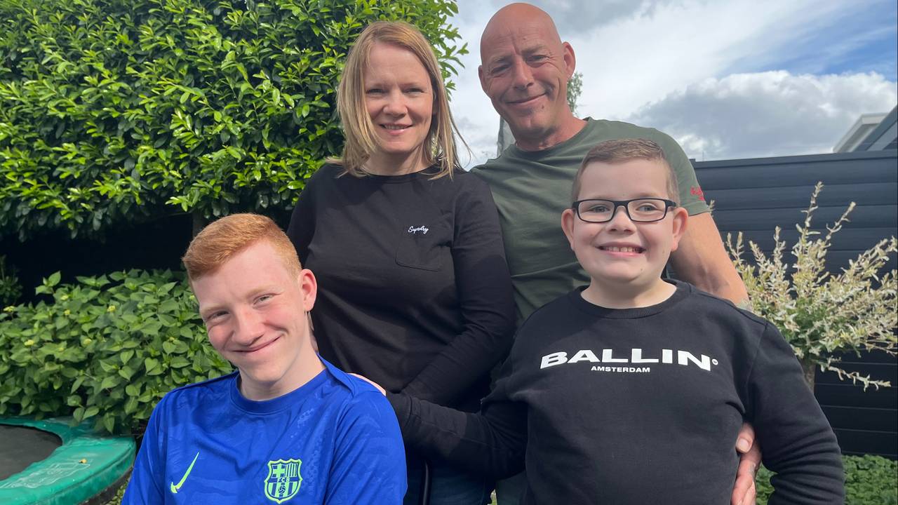 De familie Van de Westelaken (foto: Jos Verkuijlen).