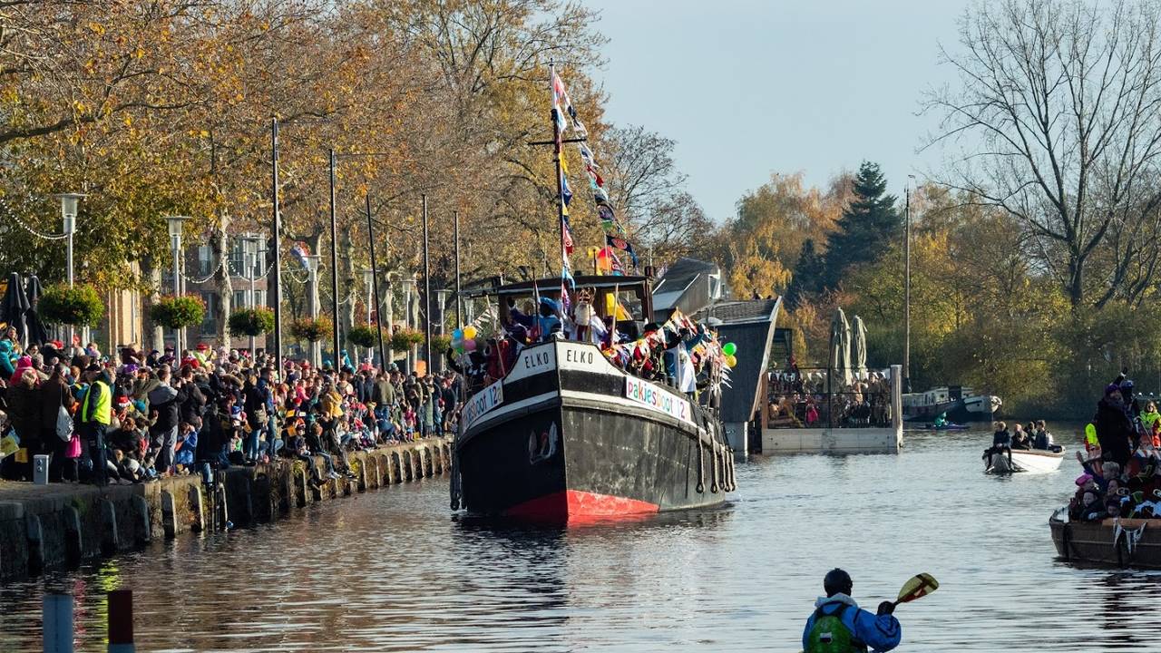 De intocht van de Sint in Tilburg in 2019 (foto: Gijs Franken)