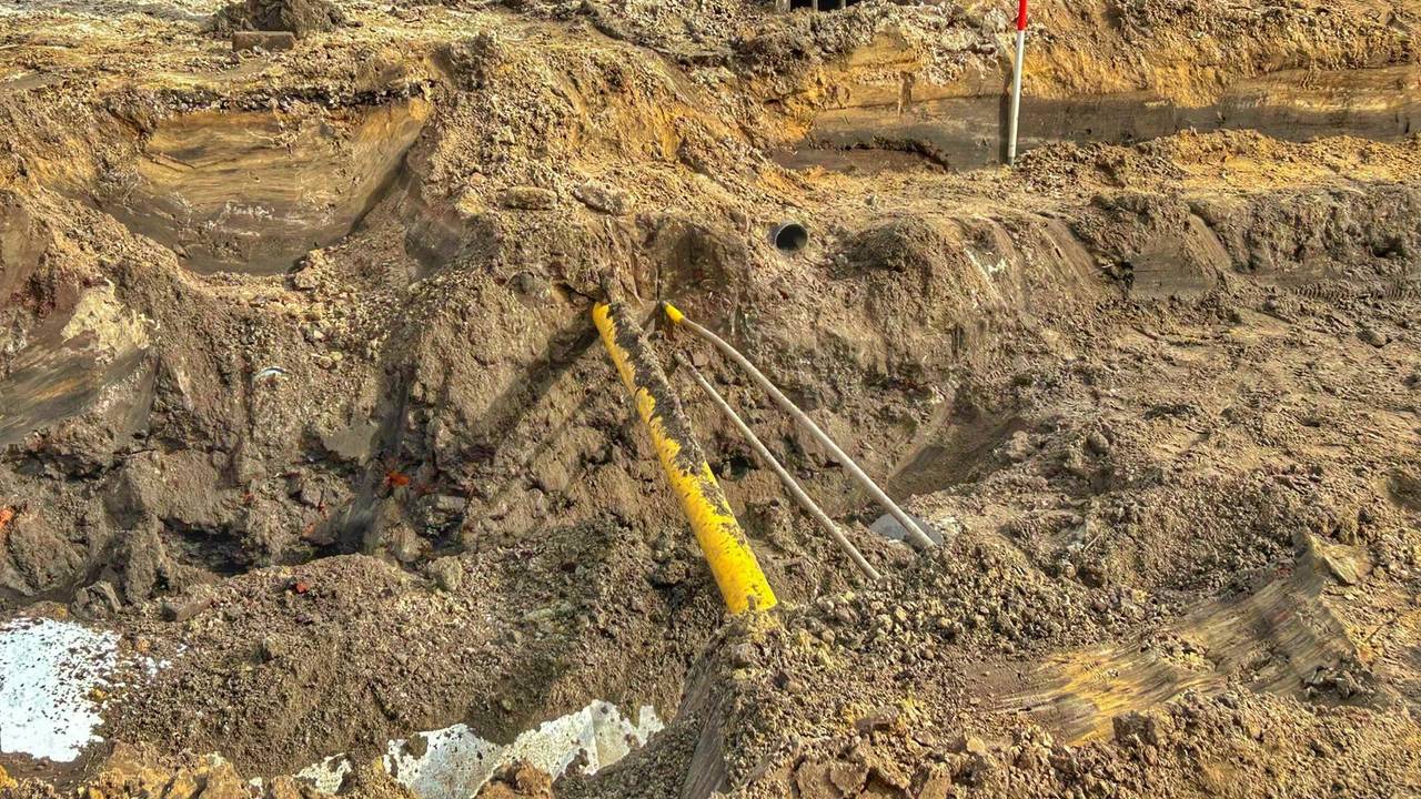 Gaslek Waalre (foto: Rico Vogels/Persbureau Heitink).