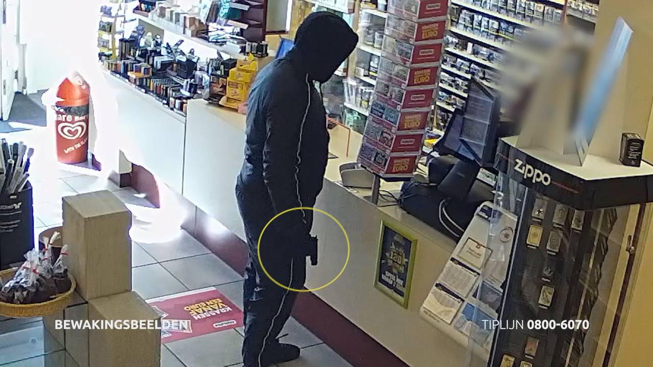 De overvaller (foto: Bureau Brabant).