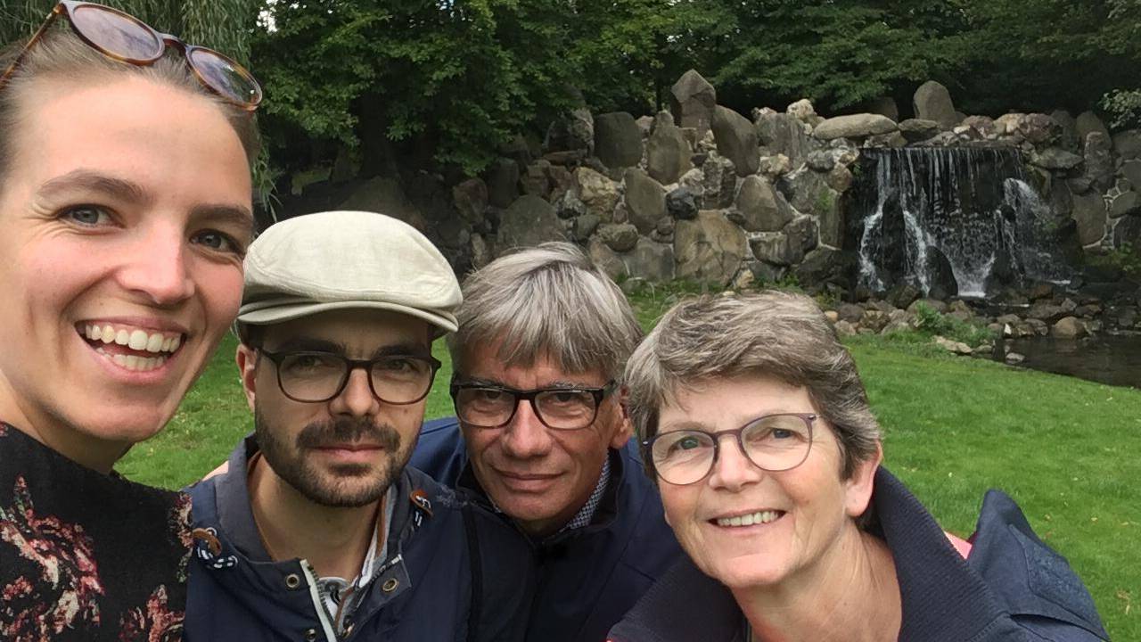 Het laatste zorgeloze uitje van het gezin in september 2019 (privéfoto).