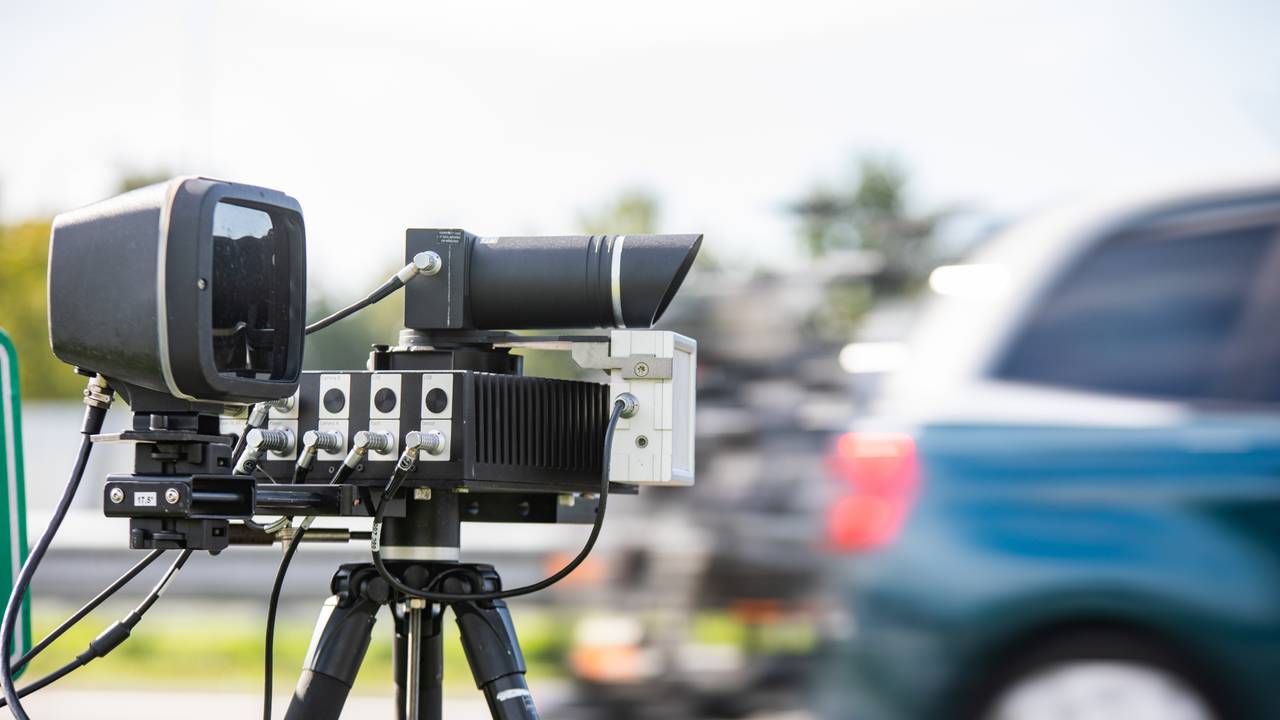 Snelheidscontrole (archieffoto: ANP/Hollandse Hoogte/De Vries Media).