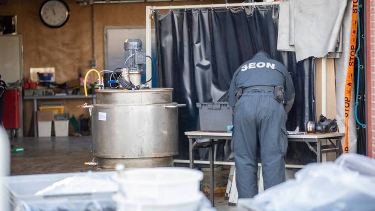 De ketel van het lab in Roosendaal (foto: Christian Traets/SQVision).