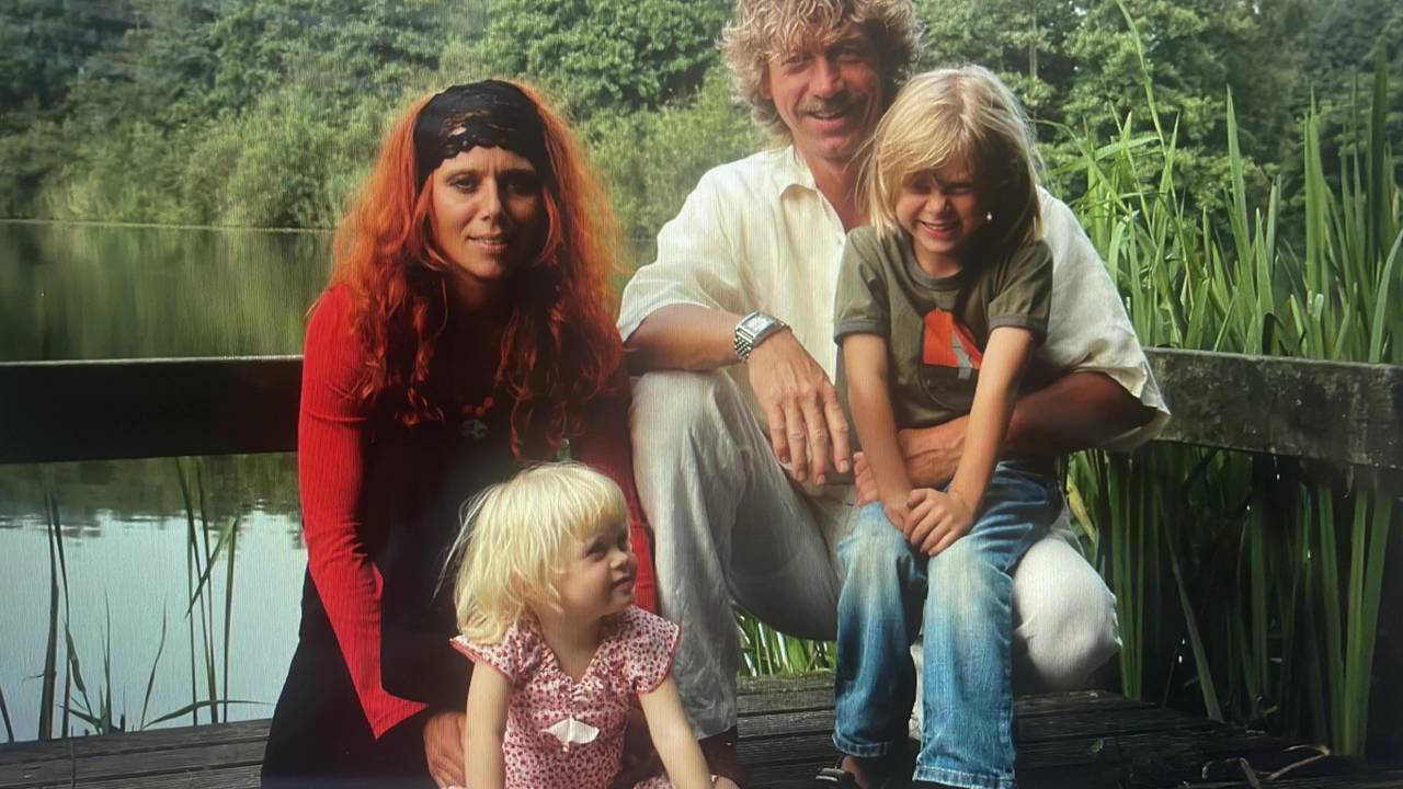 Patricia, Julia, Ruud en Lucas