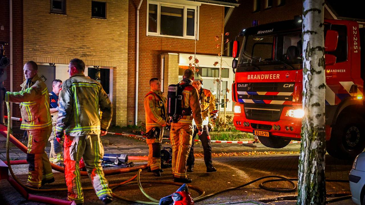 Brand in huis Eindhoven (SQ Vision).