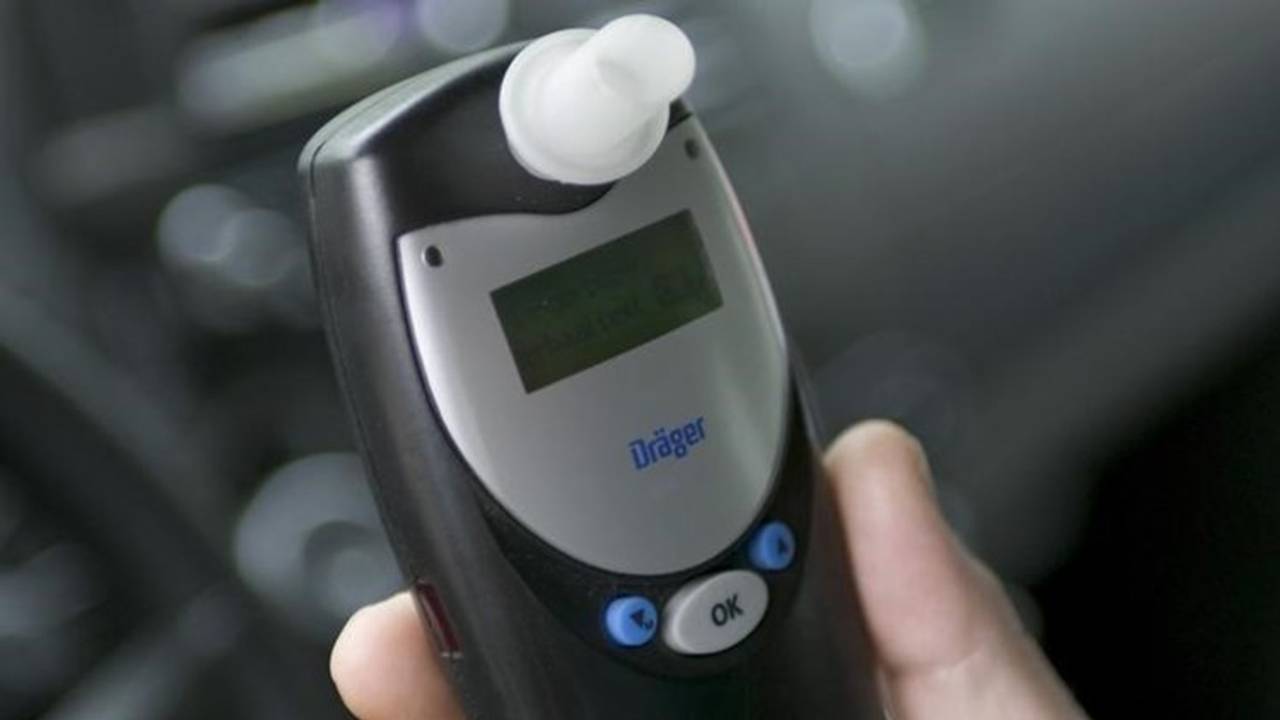 De man weigerde een test