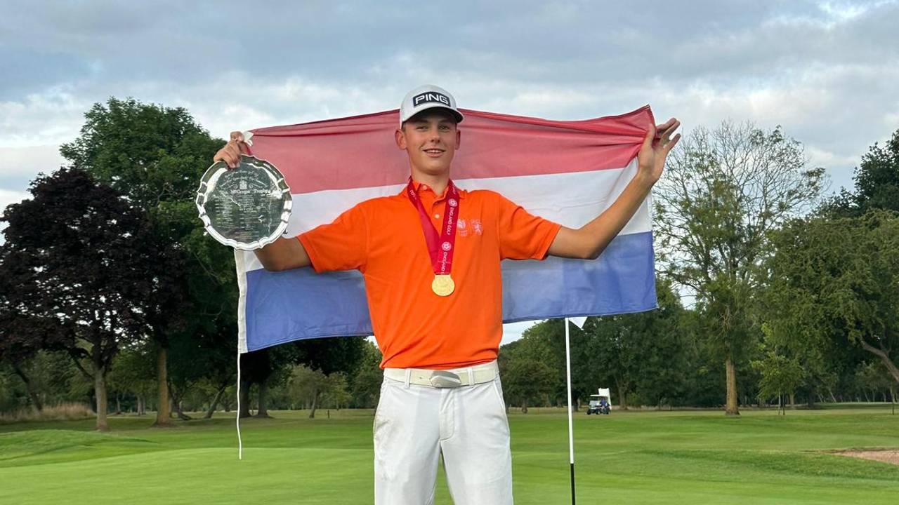 Golftalent Pieter Werner mag naar het KLM Open.