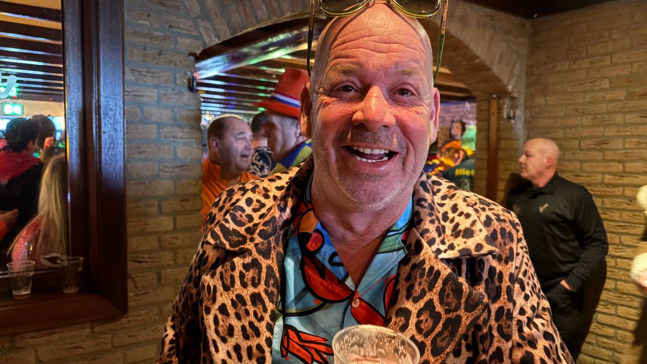 Jean Paul is maandag al vroeg van de partij (foto: Ruud Ritzen / Omroep Brabant).