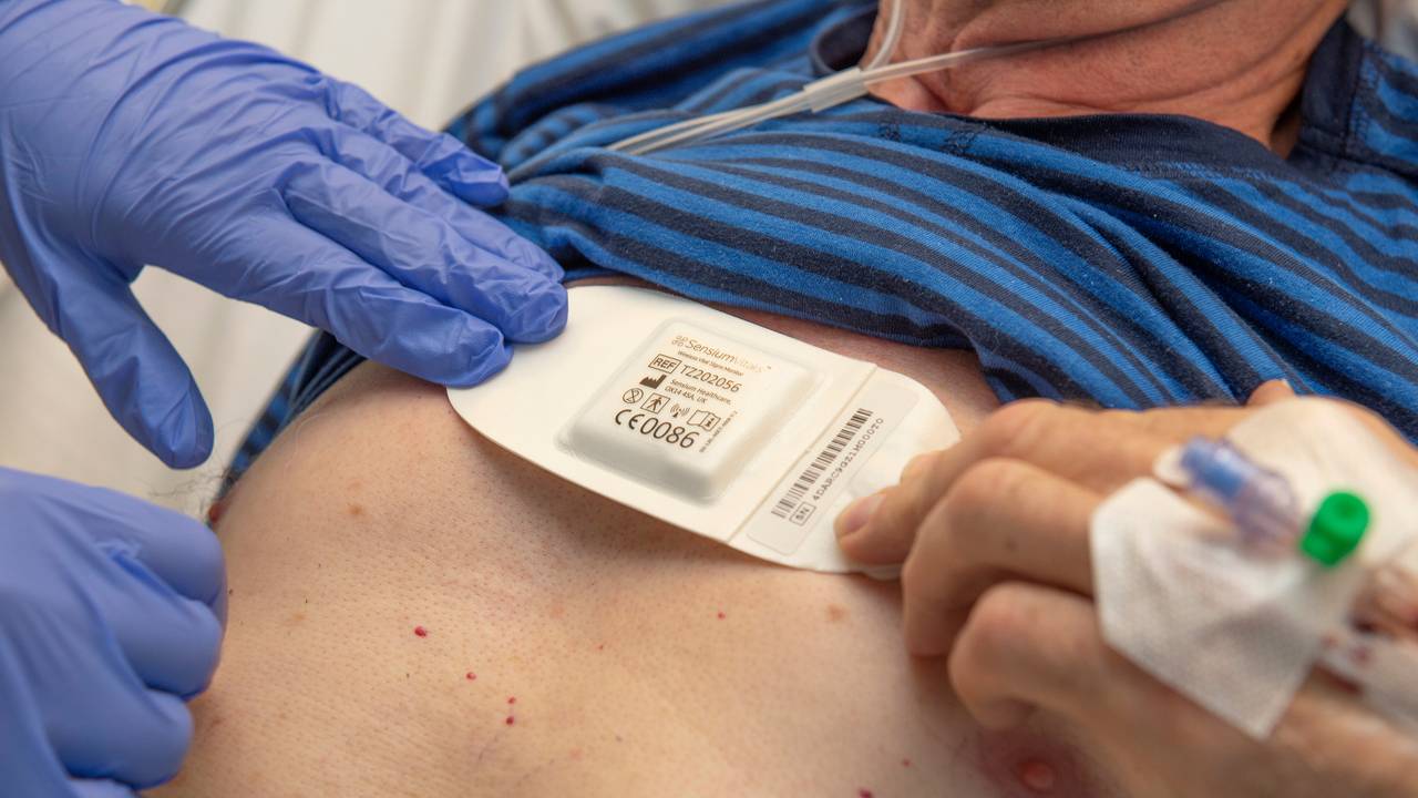 De slimme pleister (foto: ETZ Fotografie& Film/Maria van der Heyden).