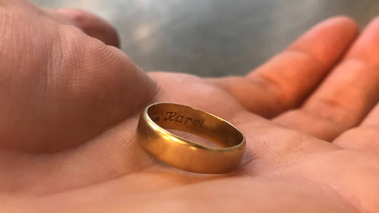 Gevonden trouwring in Ketelhuis in Tilburg