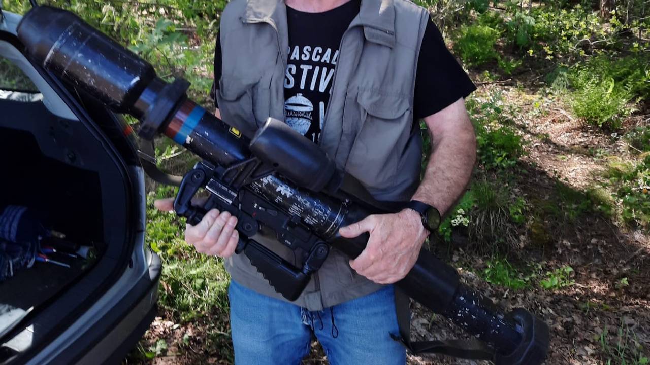 De vondst van Jos Willems bij de Oirschotse Heide (foto: privé).
