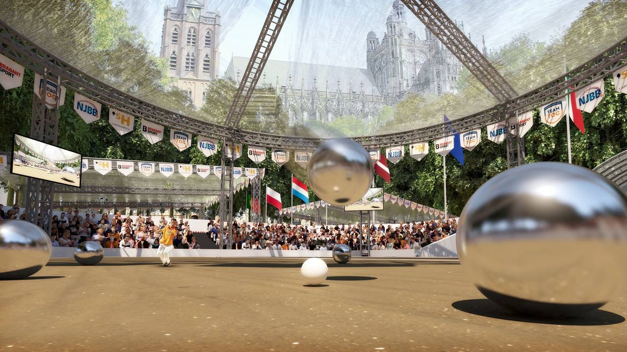 EK petanque naar Den Bosch.