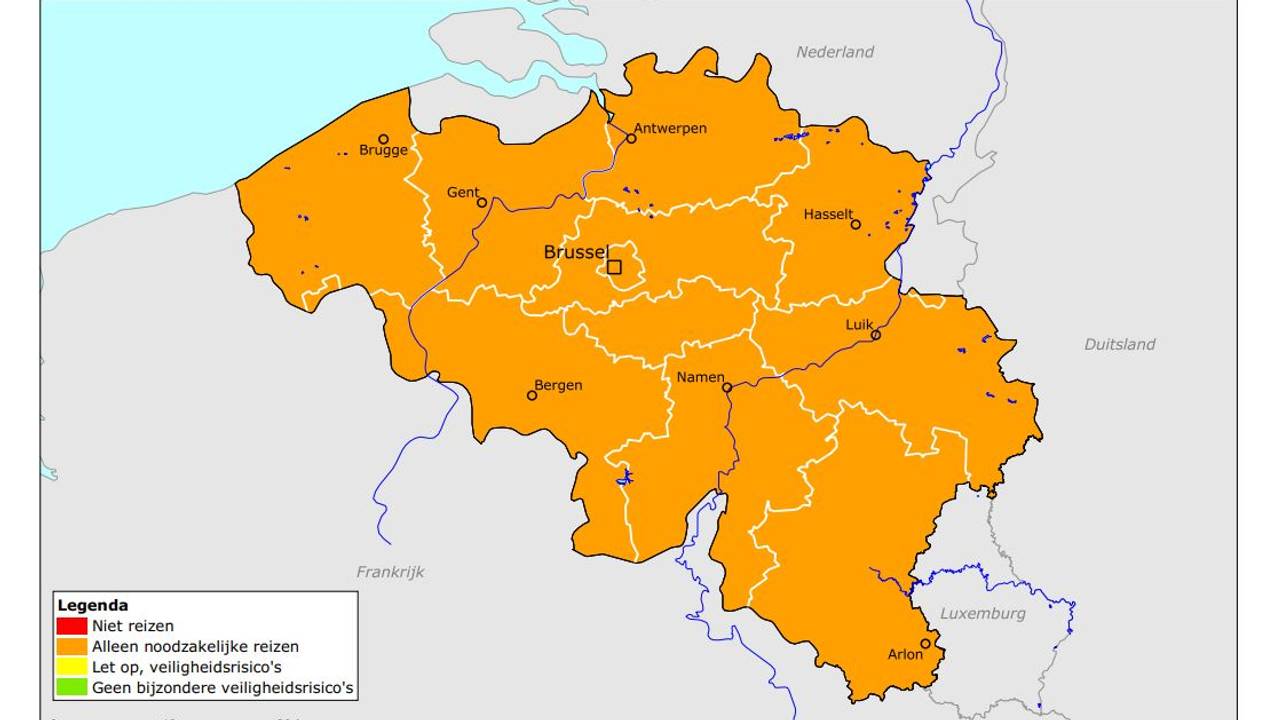 Kaartje: Ministerie van Buitenlandse Zaken