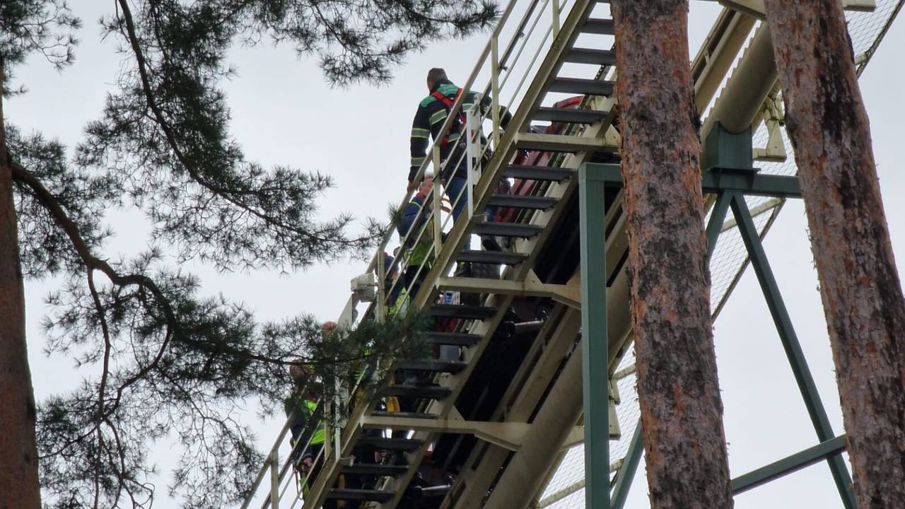 De Python wordt ontruimd (archieffoto: Ashley Oomen).