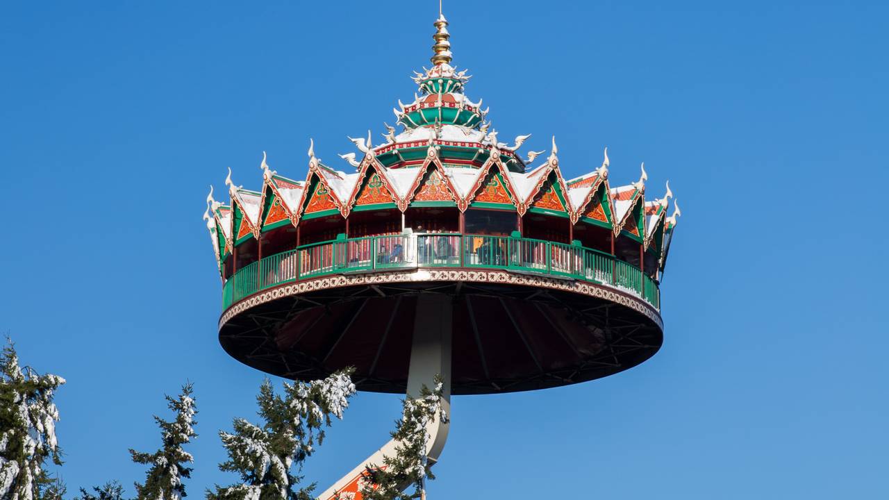 De Pagode in de Efteling (Archieffoto: Karin Kamp)