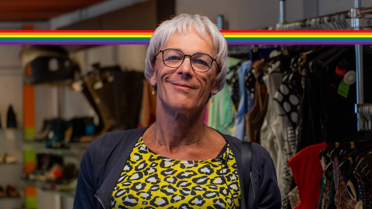 Gerrie is op latere leeftijd in transitie getreden.