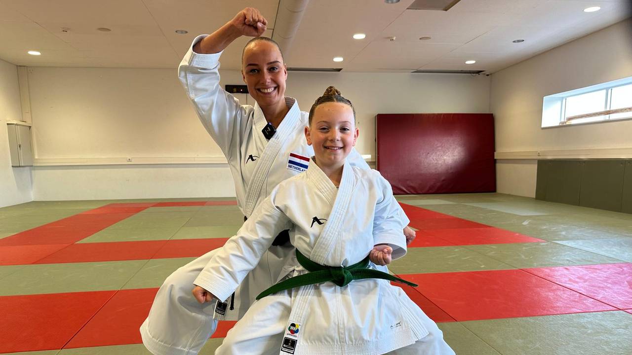 Dit is karatekid Yessenia