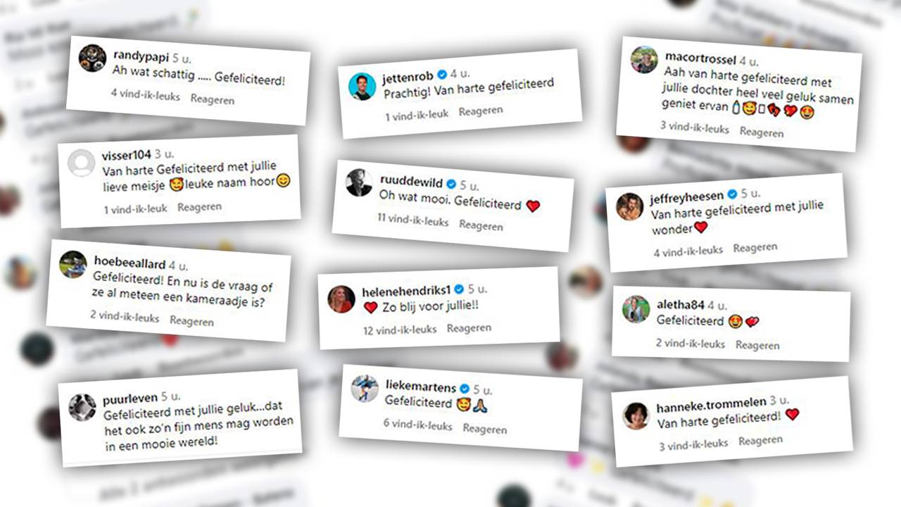 Veel felicitaties voor Lilian Marijnissen en Lara Marie