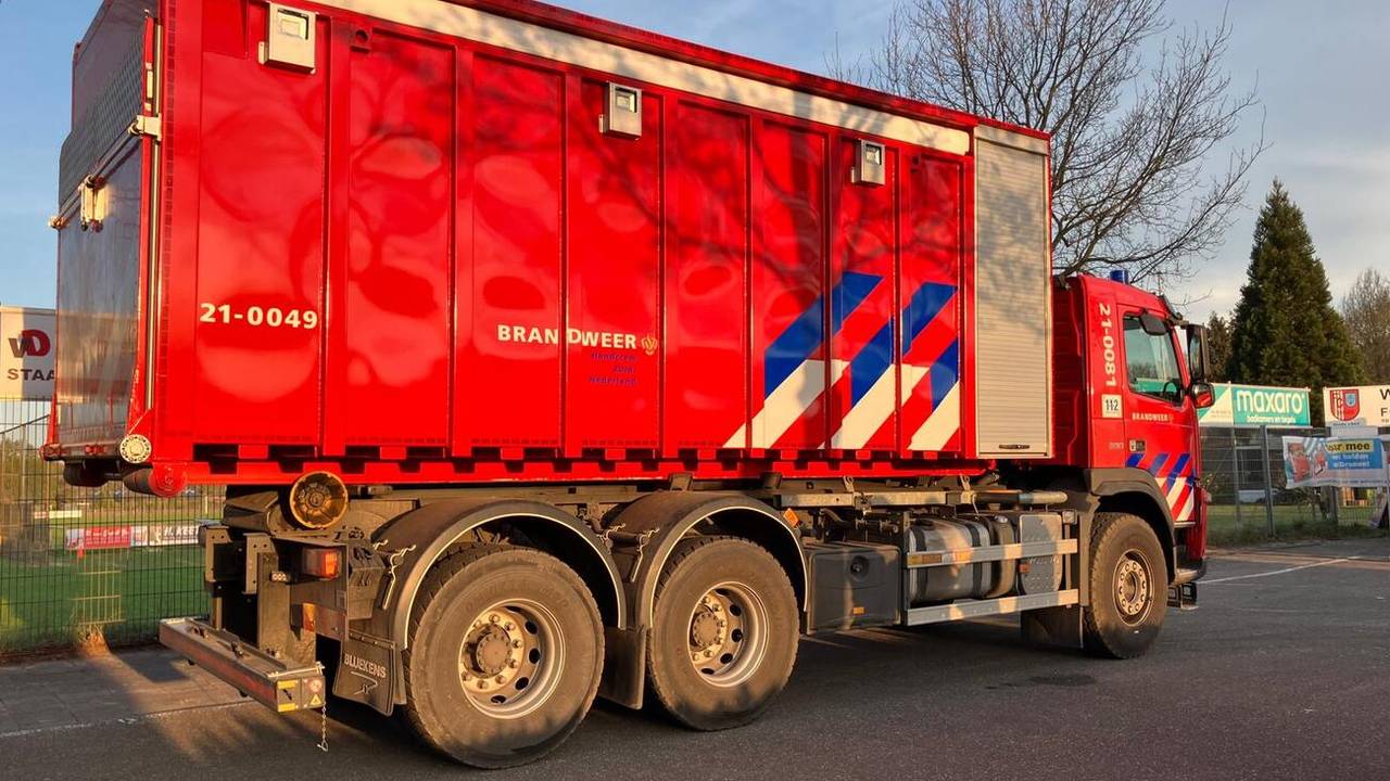 Het materiaal van handcrew Zuid-Nederland (foto: Veiligheidsregio Brabant-Noord).