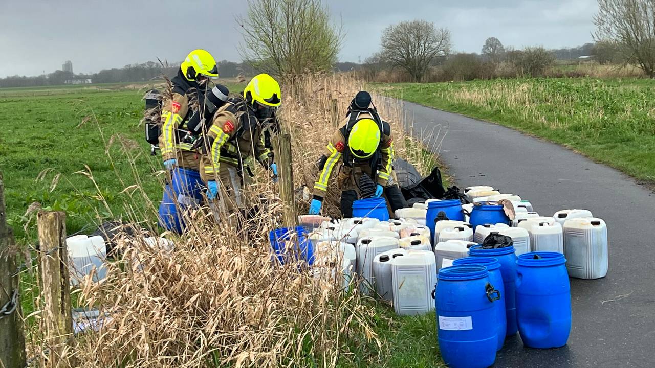 Massive Drug Waste Discovery by Game Warden Near Breda Outskirts: Seventy Barrels Found