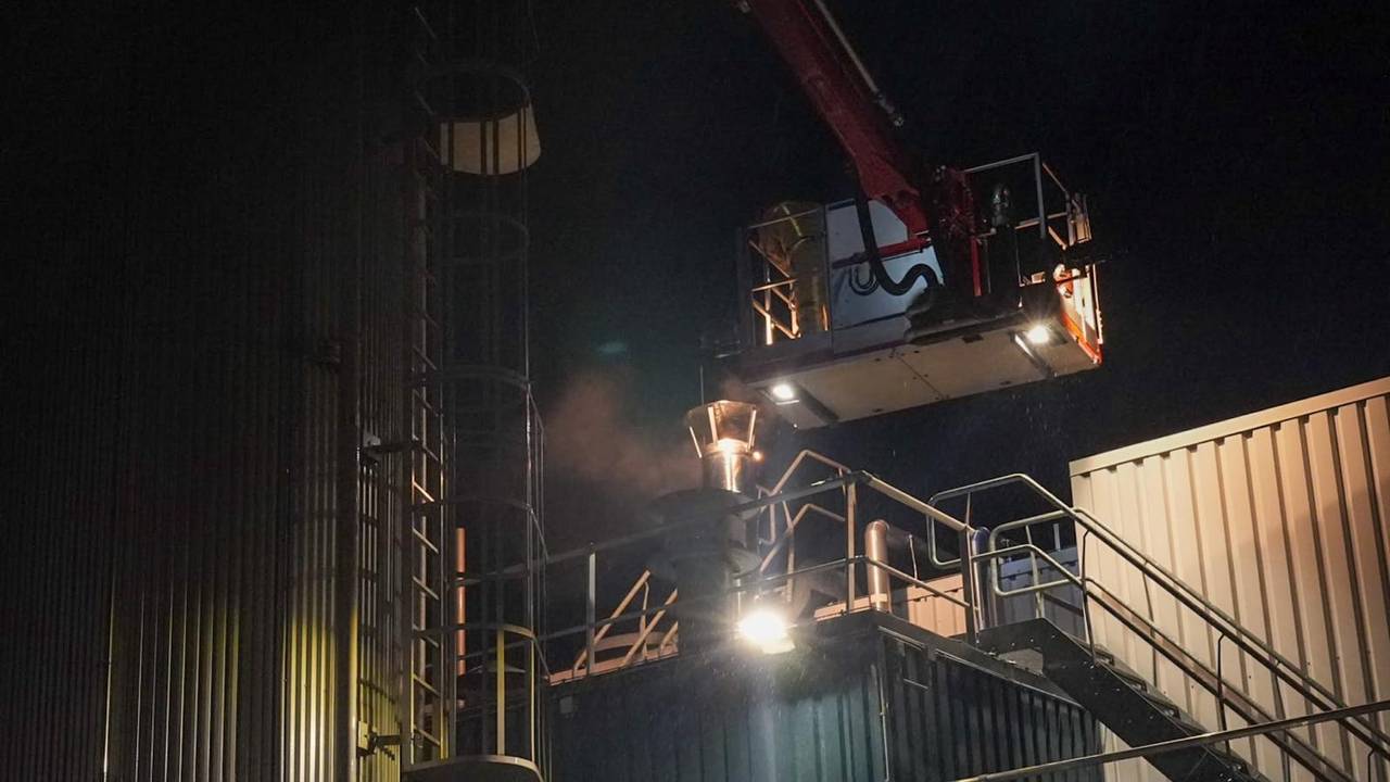 De brand zou begonnen zijn in een frietpan (foto: Harrie Grijseels / Persbureau Heitink).