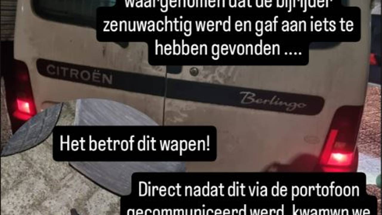 Foto: Instagram politie Roosendaal