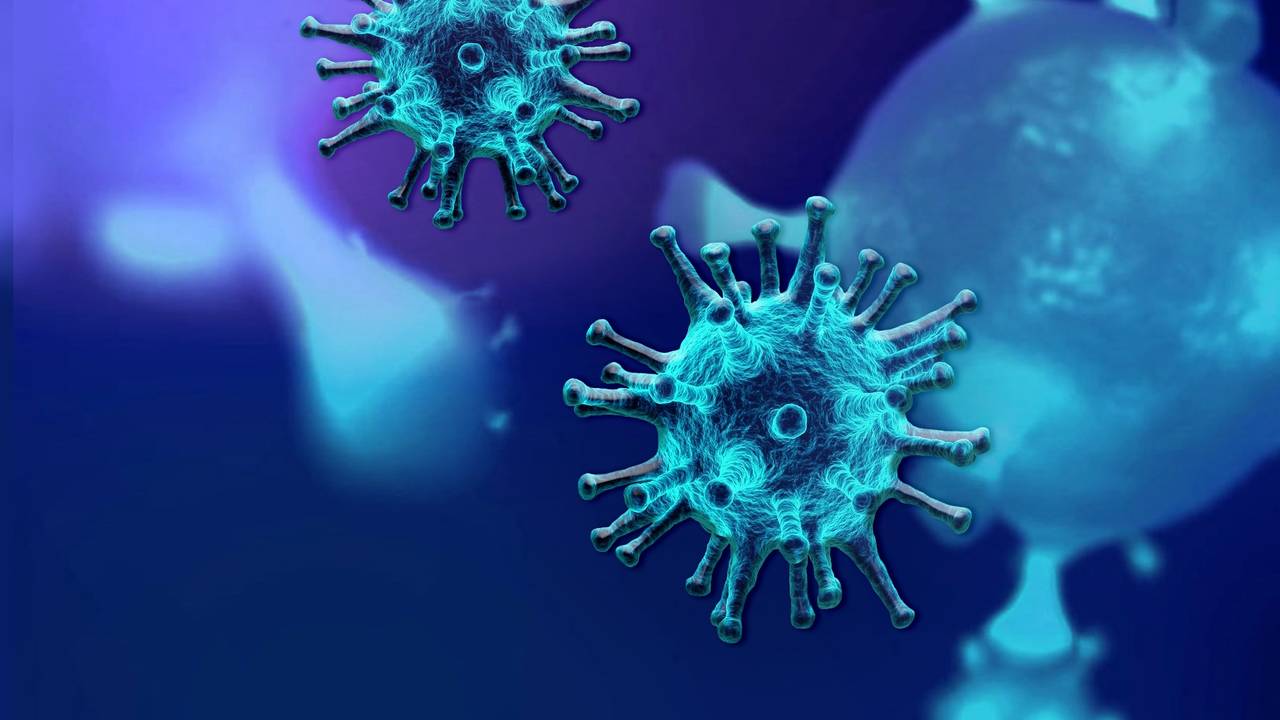 Een coronaillustratie