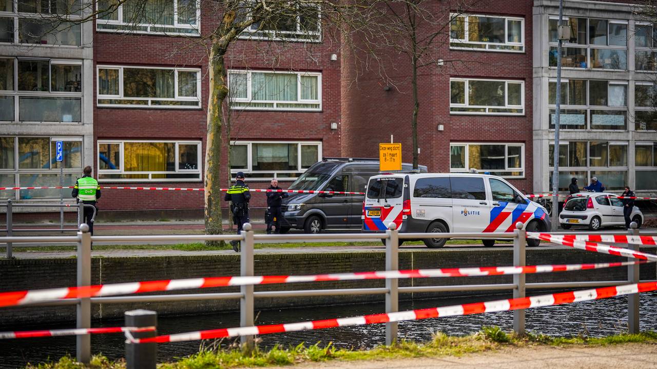 Een deel van de afgezette omgeving (foto: SQ Vision).