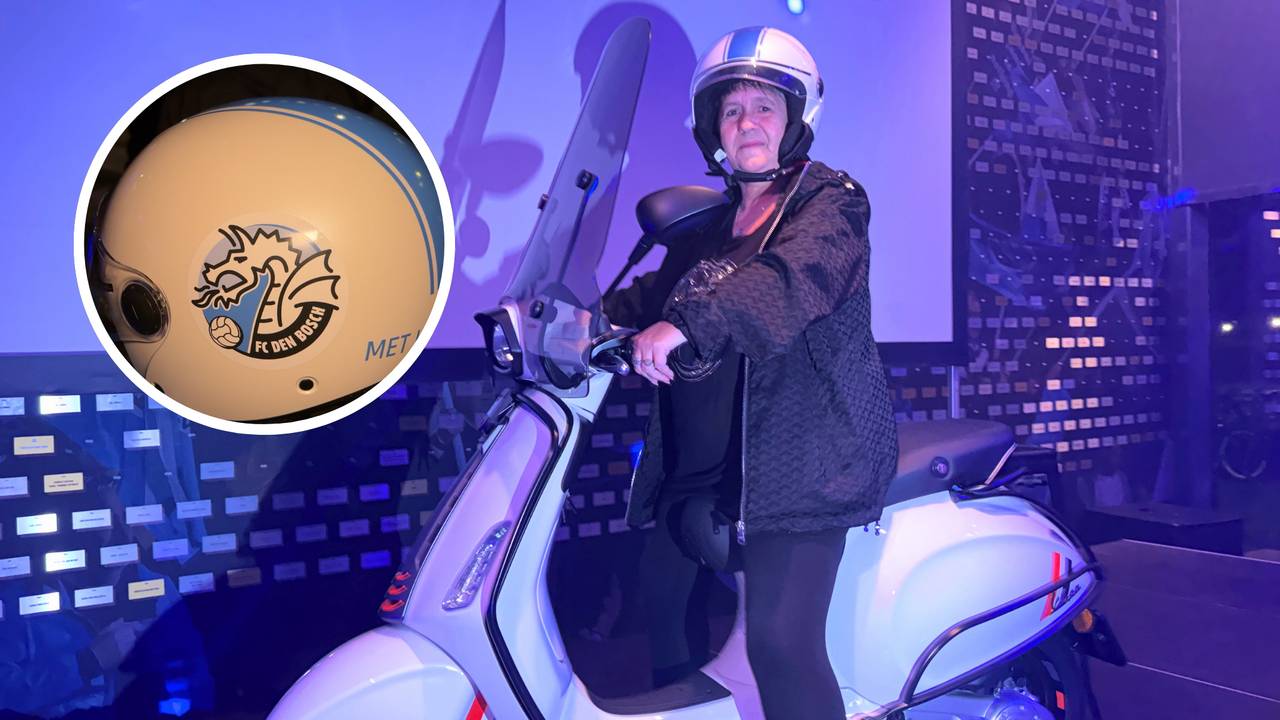 Francien krijgt nieuwe scooter