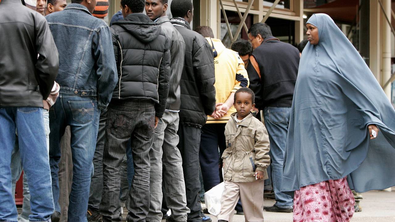 Asielzoekers ter illustratie (foto: ANP).