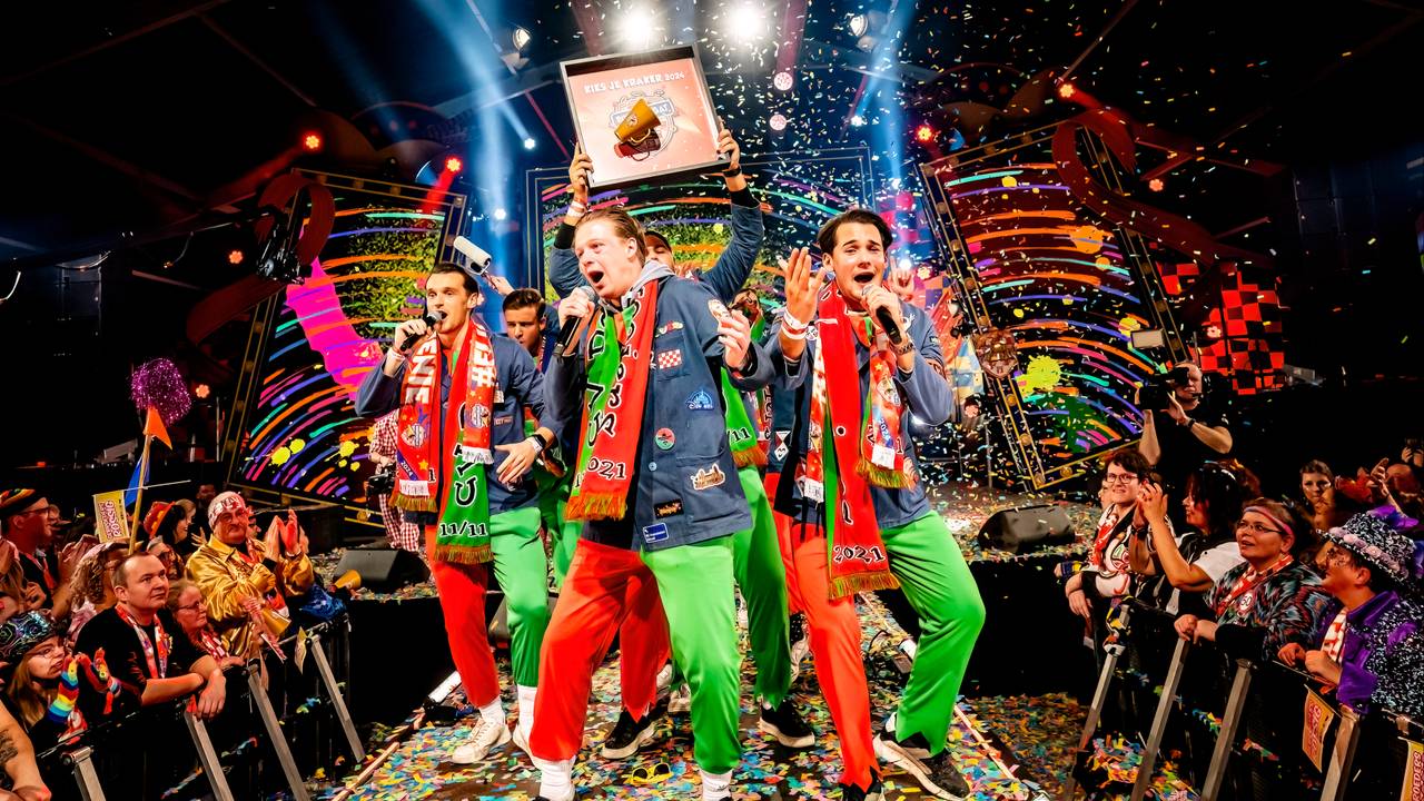 CV De Weggooiers wonnen in 2024 Kies je Kraker met ‘Nog un likkie!’ (foto: EYE4images).