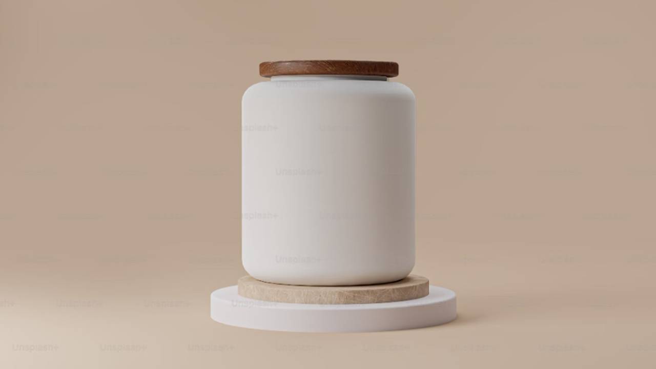 Urn (foto ter illustratie)