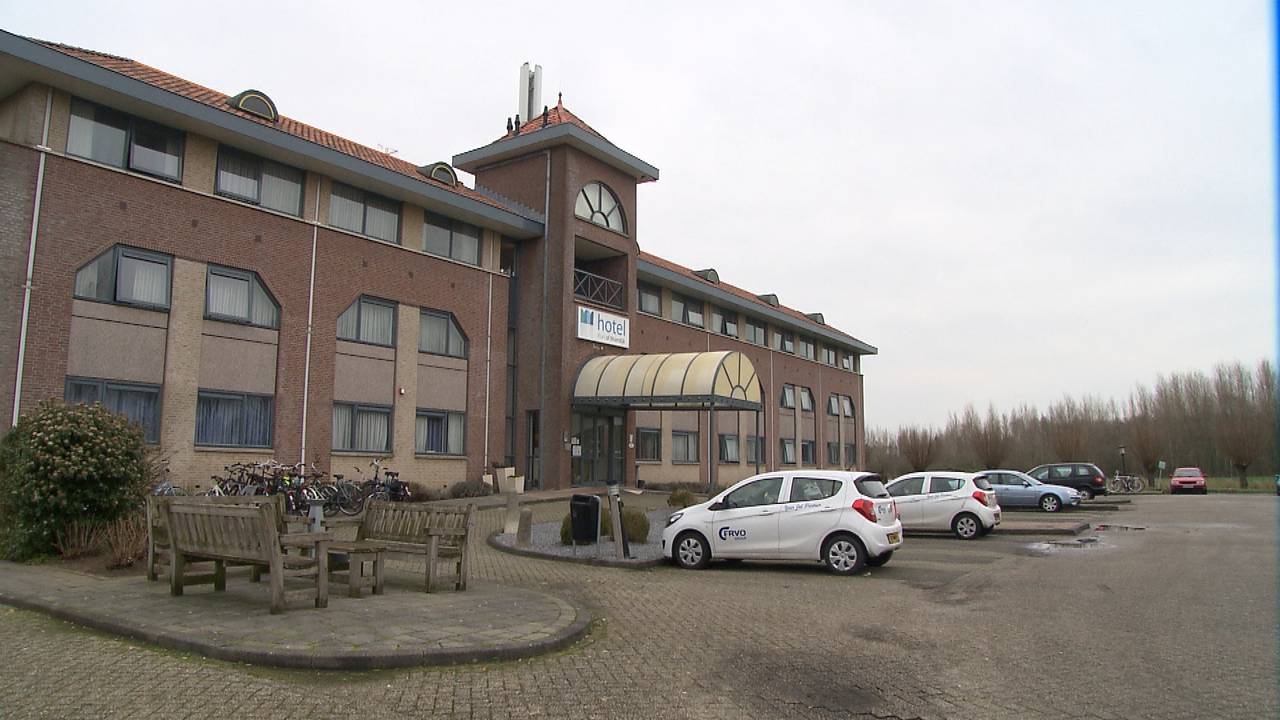 In Hotel Port Moerdijk verbleven enkel nog arbeidsmigranten.