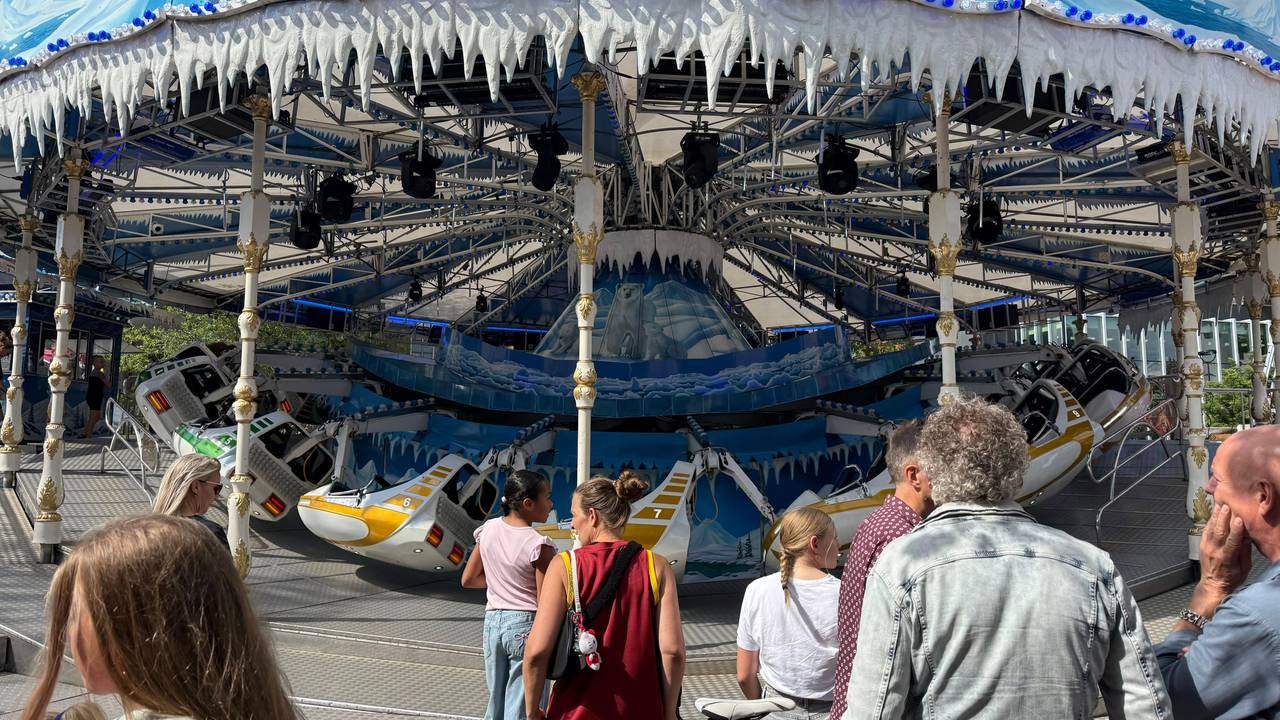 De attracties draaien op volle toeren (foto: Omroep Brabant).