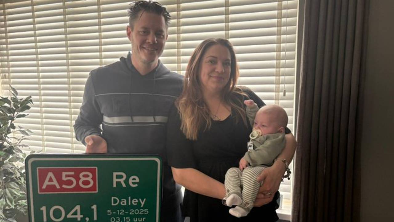 Felista beviel langs de A58 (foto: Rijkswaterstaat Zuid-Nederland).