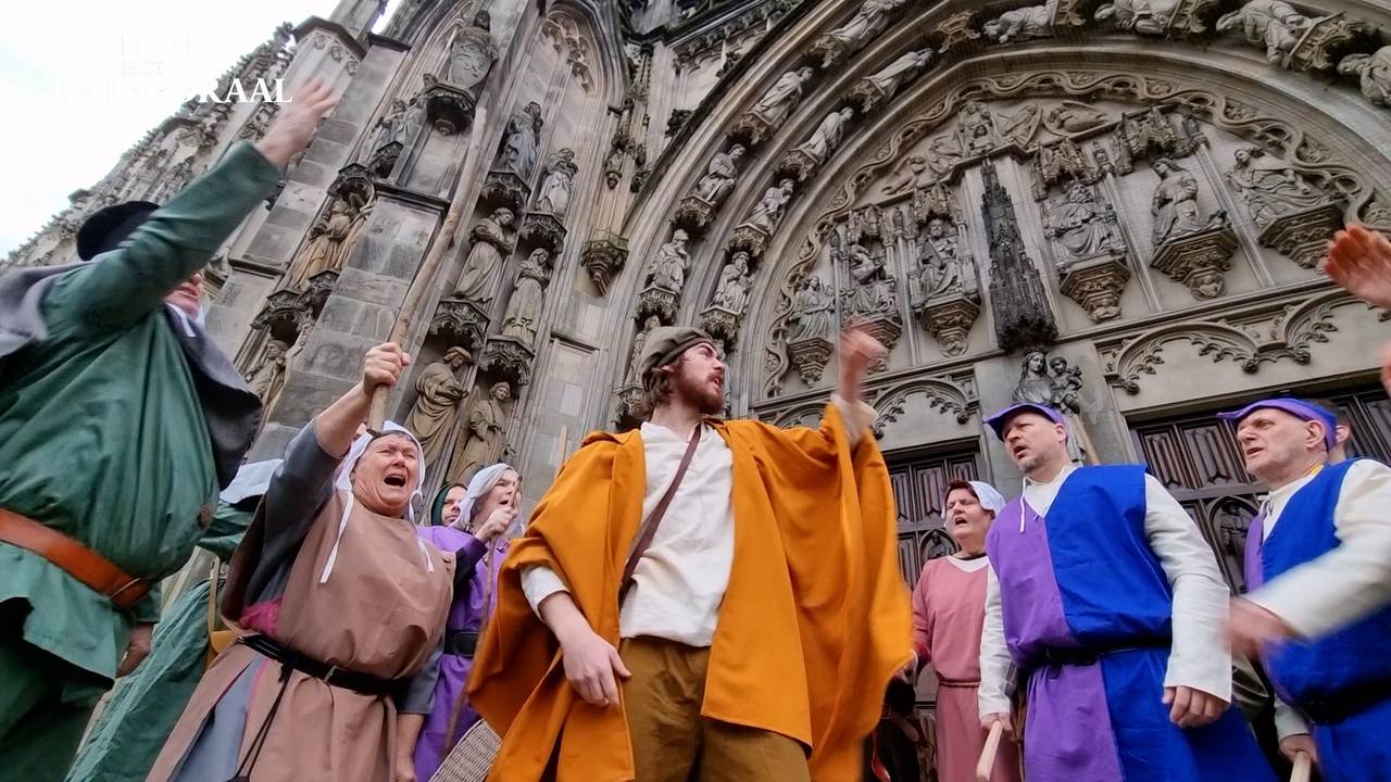 Sint-Jan wordt decor van theaterspektakel (foto: Theatermakers)