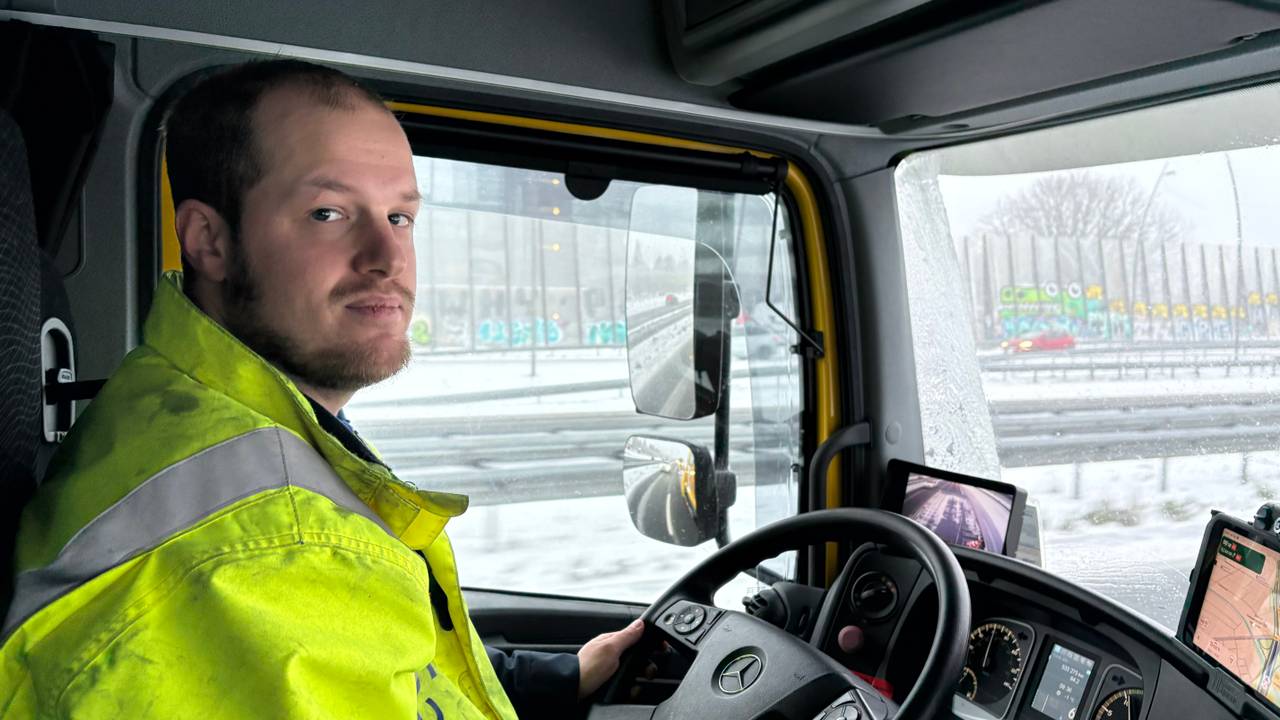 Omroep Brabant is op pad met ANWB'er Tijn (foto: Omroep Brabant). 