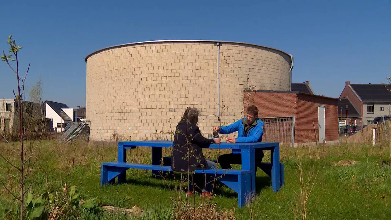 De warmte-accu is zo goed als klaar, maar kan nog altijd niet draaien (foto: Omroep Brabant).