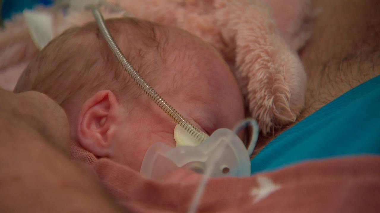 Lize woog slechts 710 gram toen ze werd geboren.