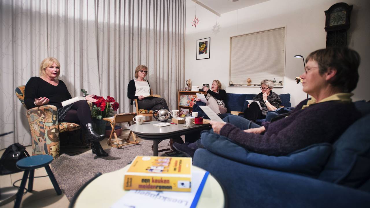 Boekenclub (Foto: Olaf Kraak ANP)